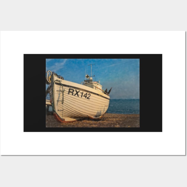 A Fishing Boat on the Beach Wall Art by IanWL